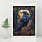 Crow Diamond Painting Kits for Adults, Raven DIY 5D Diamond Art Kits Full Drill Diamond Dots Paintings with Diamonds Gem Art and Crafts Home Decor 12x16inch